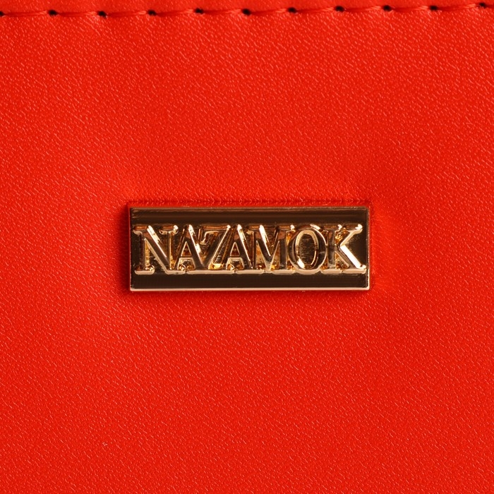 Кошелек женский NK 12,5х9х2 см, красный цвет