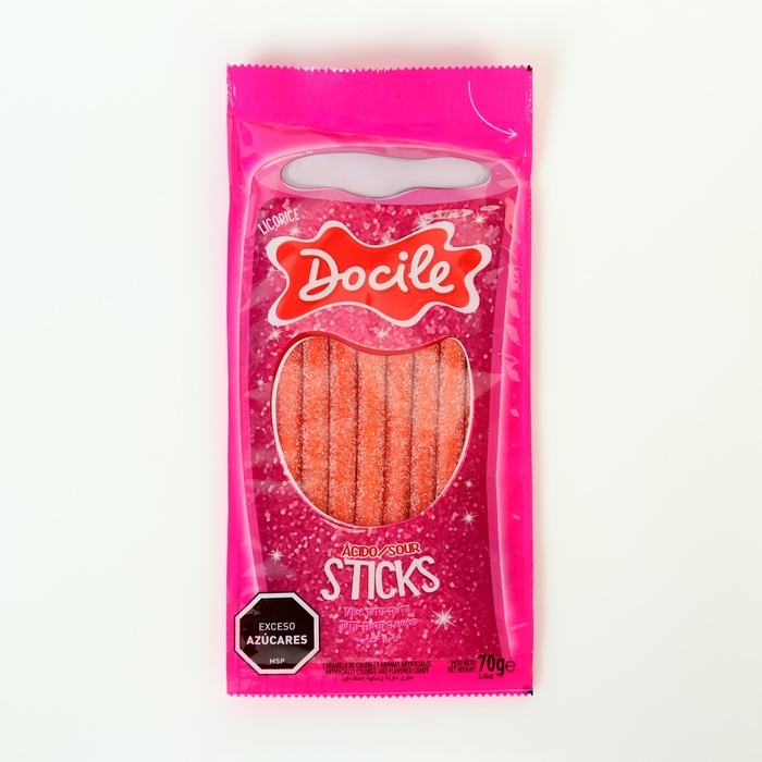 Жевательный мармелад Docile, со вкусом тутти-фрутти, 70 г