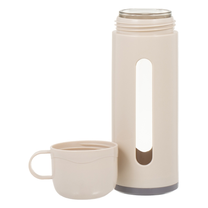 Бутылка для воды, 500 мл, бежевая Бутылка для воды, 500 мл, бежевая