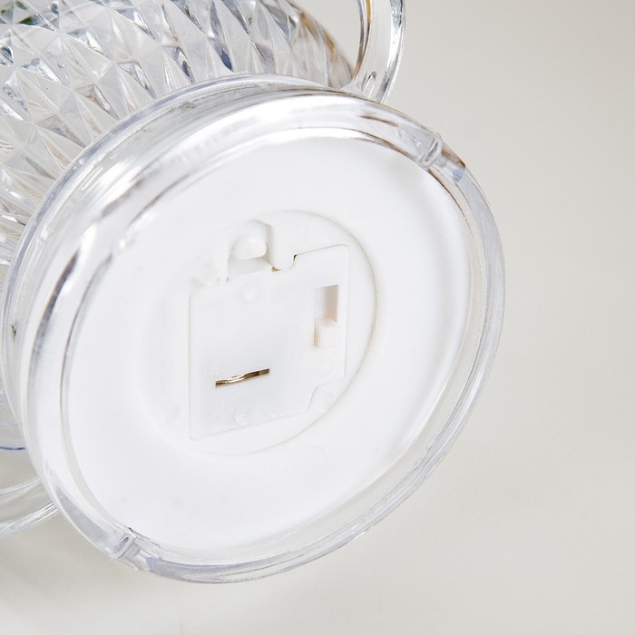 Ночник Ночник "Игра света" LED от батареек 3хLR41 7х7х15 см RISALUX