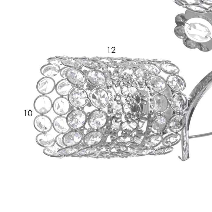 Люстра Люстра "Берти" 5х40Вт Е27 Хром МОДЕЛЬ: 2612376