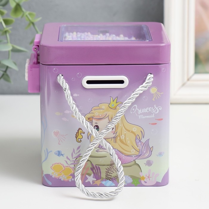 Копилка металл Копилка металл "Сказочные сюжеты. Квадрат" МИКС 12х11х12 см