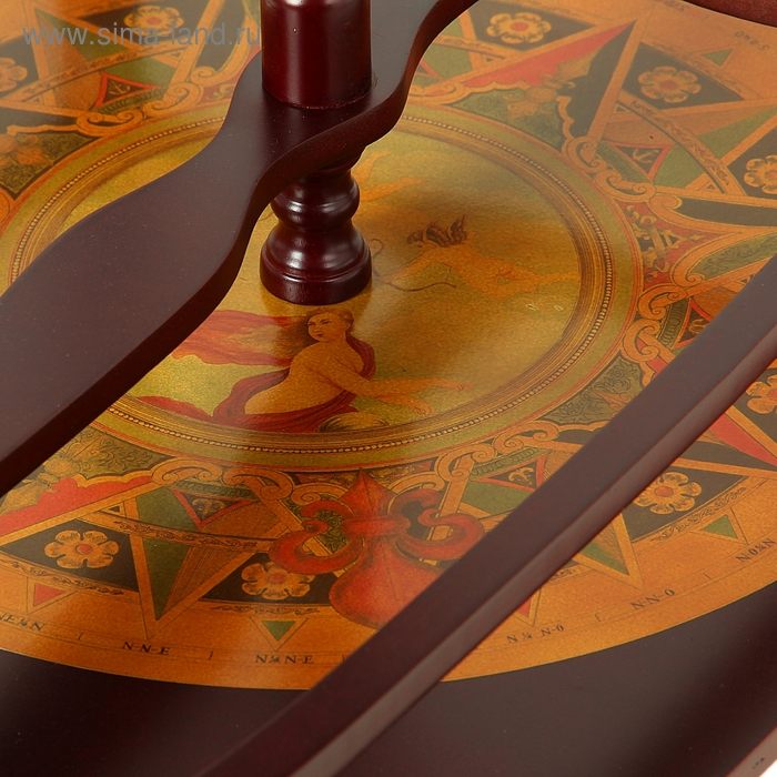 Глобус-бар декоративный, напольный, с двойными полочками 87х69х44 см Глобус-бар декоративный, напольный, с двойными полочками 87х69х44 см