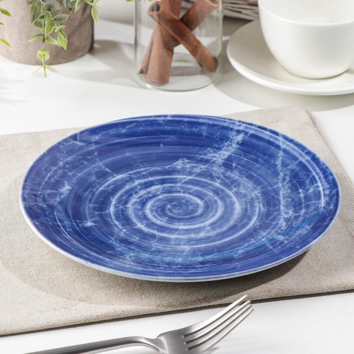 Тарелка фарфоровая «Иллюзия», d=20 см Тарелка фарфоровая «Иллюзия», d=20 см