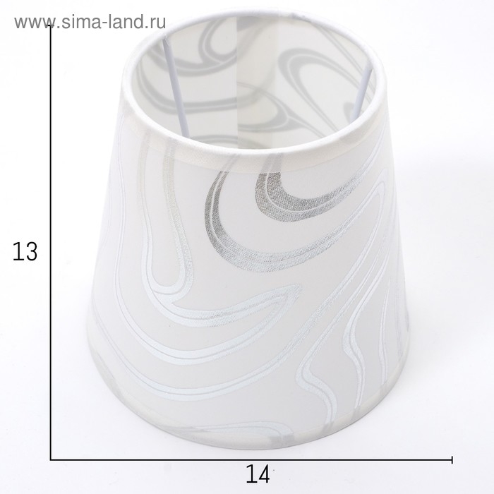 Люстра "Изабель" 5x40Вт E27 хром 58x58x39 см BayerLux