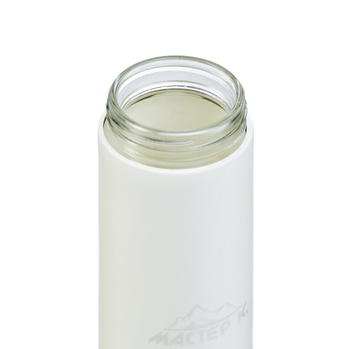 Бутылка для воды, 400 мл,  Бутылка для воды, 400 мл, "Мастер К", стеклянная