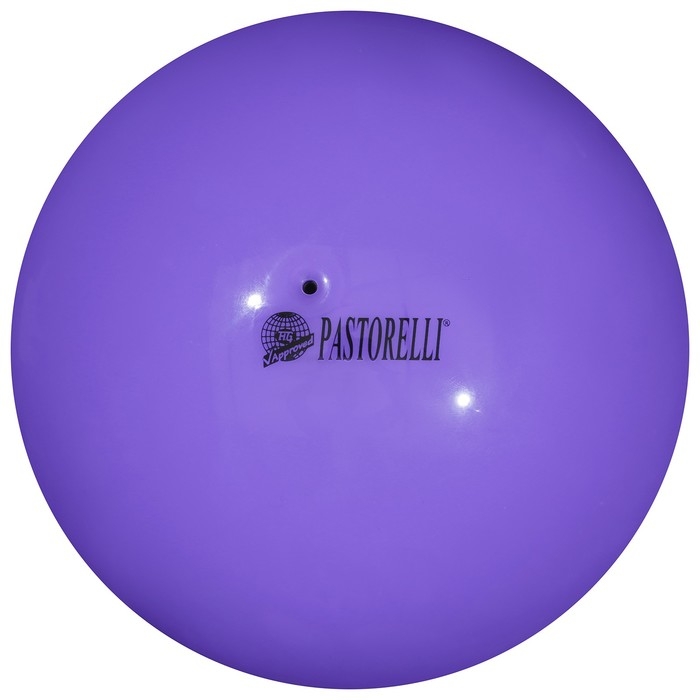 Мяч для художественной гимнастики Pastorelli New Generation FIG, d=18 см, цвет сиреневый