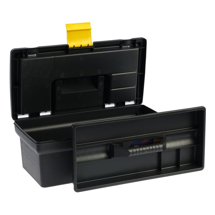 Ящик для инструмента ТУНДРА, 13 Ящик для инструмента ТУНДРА, 13", 330 х 175 х 125 мм, пластиковый, органайзер