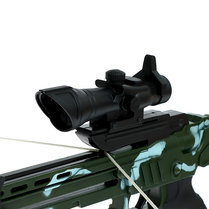 Арбалет «Стингер», с лазерным прицелом, прикладом, колчаном, мишенью