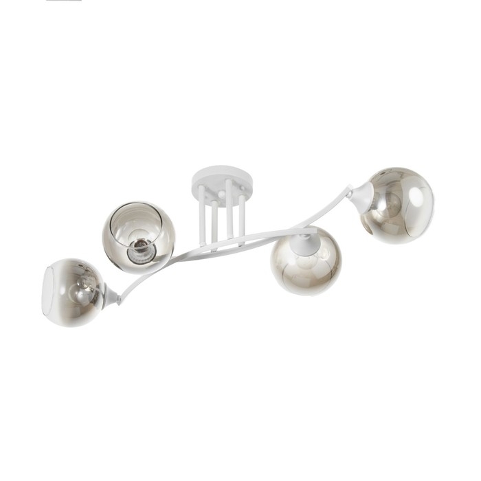 Люстра Люстра "Снежа" 4хЕ27 40Вт белый 81х33х21см BayerLux