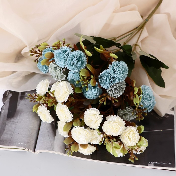 Букет Букет "Цинния изящная галант" 28 см, микс