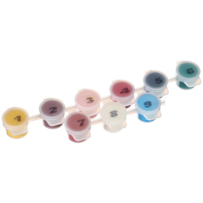 Картина по номерам для детей, 17х17 см, Винни-пух Картина по номерам для детей, 17х17 см, Винни-пух