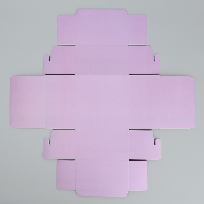 Коробка-фоторамка подарочная складная, упаковка, «Лавандовая», 14 х 14 х 8 см Коробка-фоторамка подарочная складная, упаковка, «Лавандовая», 14 х 14 х 8 см