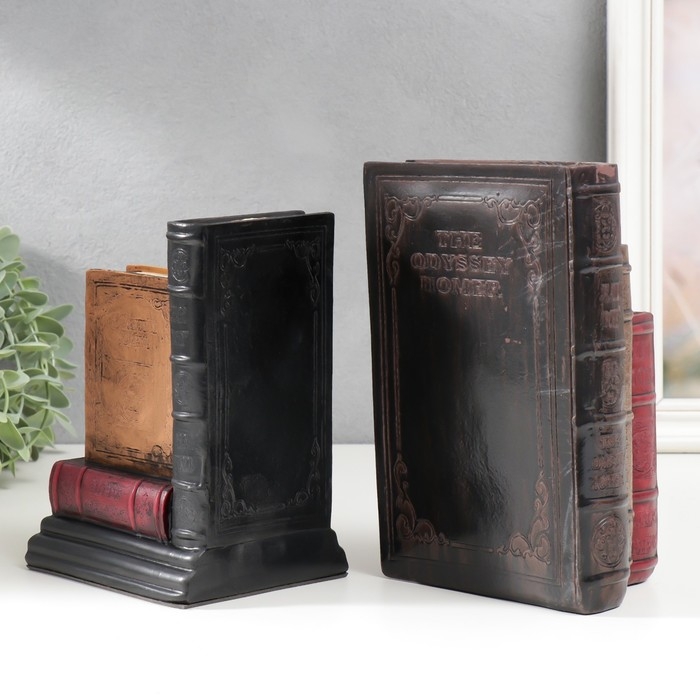 Держатели для книг  Держатели для книг "Библиотека" набор 2 шт 11х13х9 см