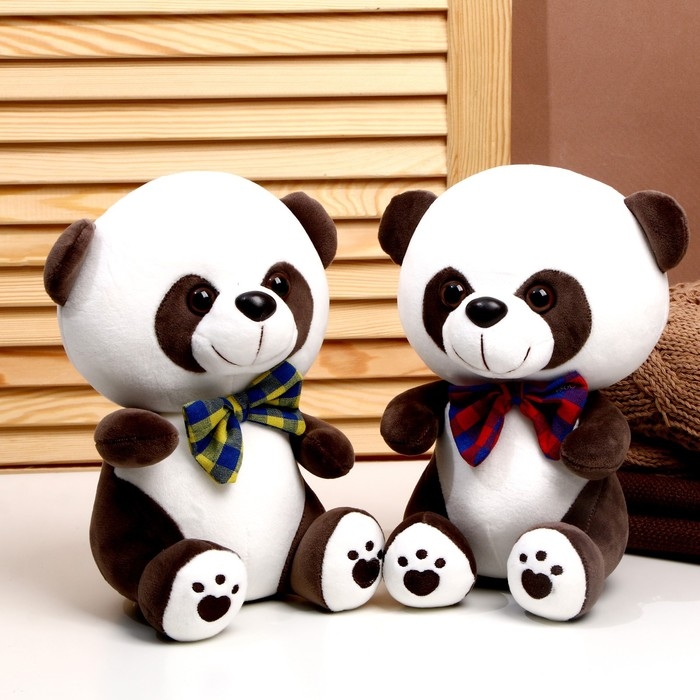 Мягкая игрушка «Панда в бабочке»