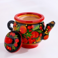 Сувенир «Самовар», хохлома