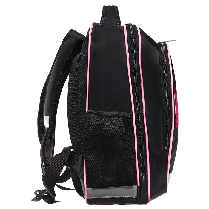 Рюкзак школьный, 37 х 27 х 16 см, эргономичная спинка, Calligrata Б "Глаза аниме"