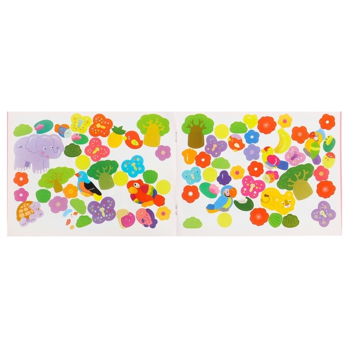 Книжка с наклейками «Зоопарк» Книжка с наклейками «Зоопарк»