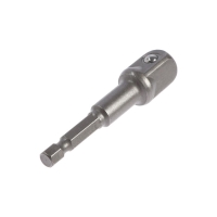 Набор адаптеров для торцевых головок ТУНДРА, сталь CrV, 1/2 x 75, 3/8 и 1/4" х 65 мм, 3 шт.