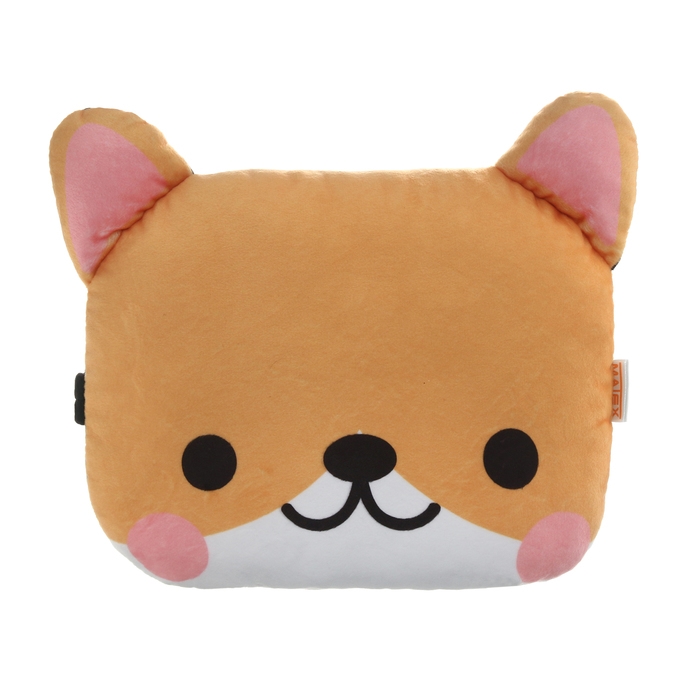 Подушка на подголовник МАТЕХ CUTIE LINE, 30 х 25 х 10 см, коричневый, белый Подушка на подголовник МАТЕХ CUTIE LINE, 30 х 25 х 10 см, коричневый, белый