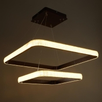 Люстра с ПДУ 1509/2CF LED 90Вт 3000-6000К кофе 60х60х104 см BayerLux