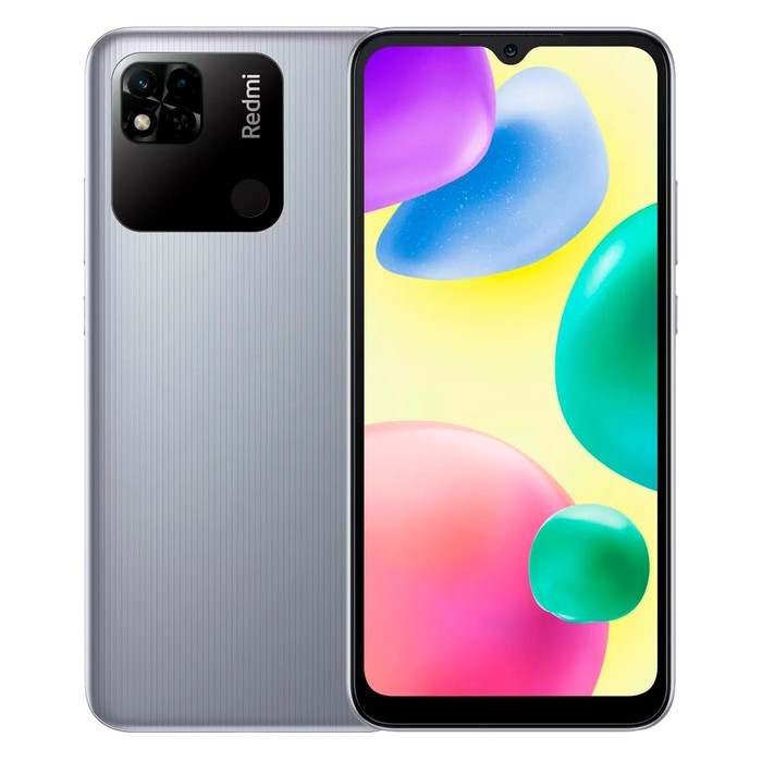 Смартфон Xiaomi Redmi 10A RU, 6.53 Смартфон Xiaomi Redmi 10A RU, 6.53", IPS, 2 Гб, 32 Гб, 13 Мп, 5 Мп, 5000 мАч, серебристый