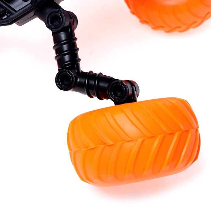 Джип радиоуправляемый «Акробат», выполняет трюки, работает от аккумулятора, цвет черный Джип радиоуправляемый «Акробат», выполняет трюки, работает от аккумулятора, цвет черный