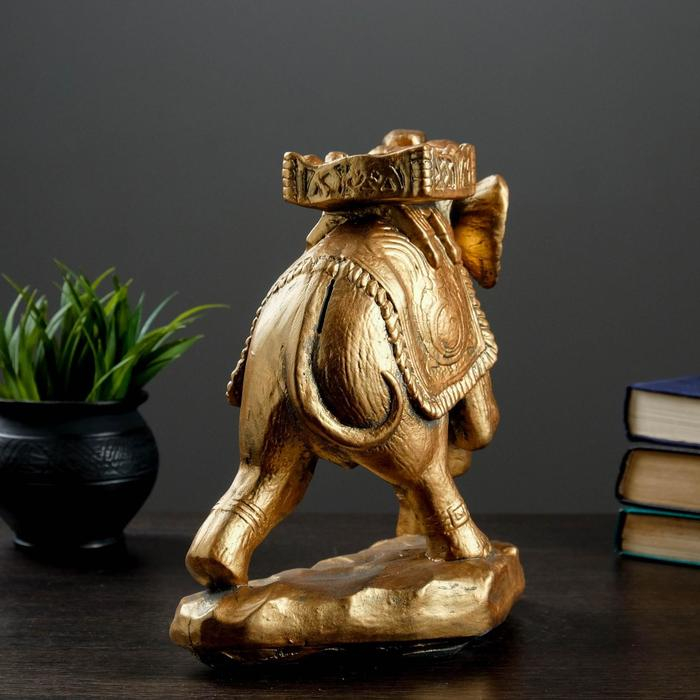 Копилка Копилка "Слон" бронза, 14х26см