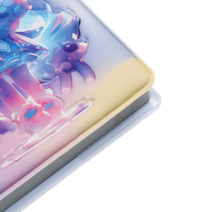 Записная книжка подарочная 96л,линия, цветной блок,обложка ПВХ 3D Аниме (9,5х10,5см) Записная книжка подарочная 96л,линия, цветной блок,обложка ПВХ 3D Аниме (9,5х10,5см)