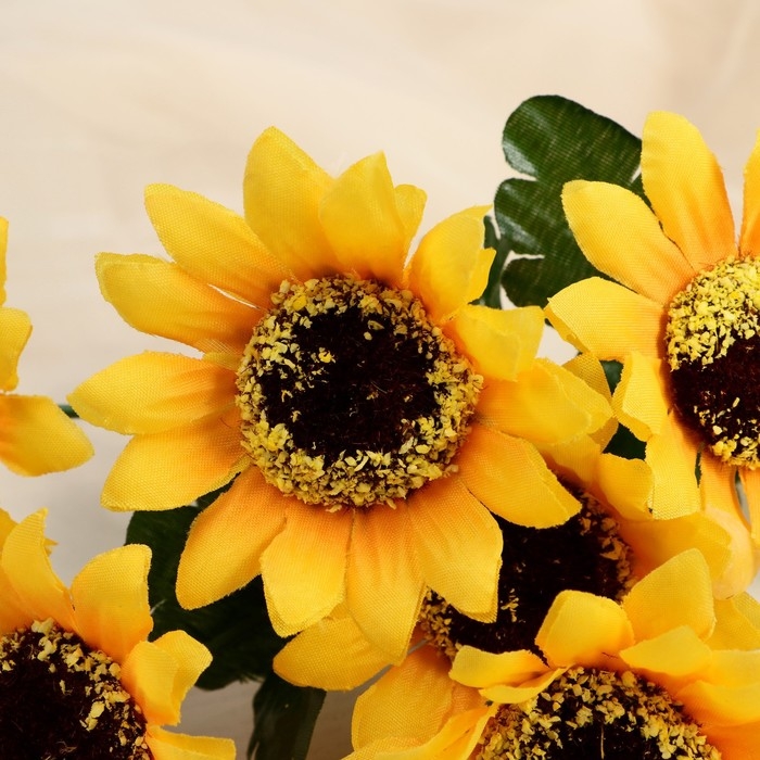 Букет Букет "Радужный подсолнух" 30 см d-7 см