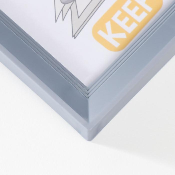 Фоторамка пластик L-5 15х21 см серебр. мет. (пластиковый экран) Фоторамка пластик L-5 15х21 см серебр. мет. (пластиковый экран)