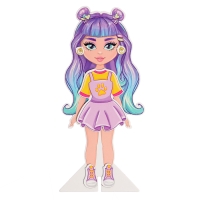 Магнитная игра «Модный домик: Тея»