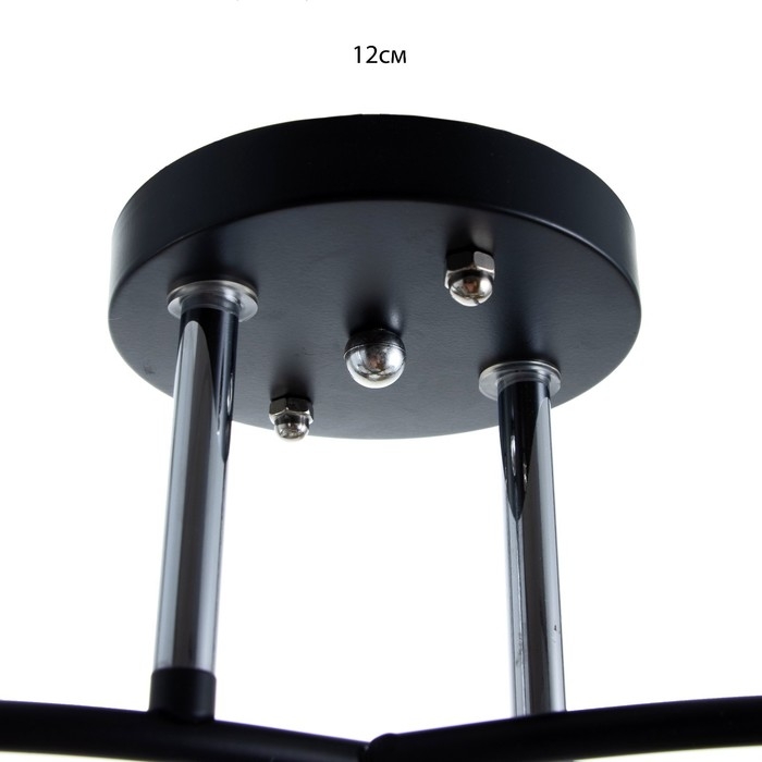 Люстра Люстра "Алтера" 3хЕ27 40Вт чёрный 42х21х27 см BayerLux