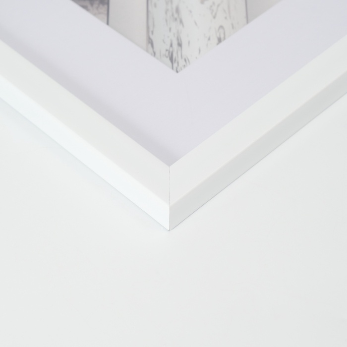 Фоторамка пластик Фоторамка пластик "МИРАМ" 30х40 см с паспарту (21х30 см) П641861-15 (12)