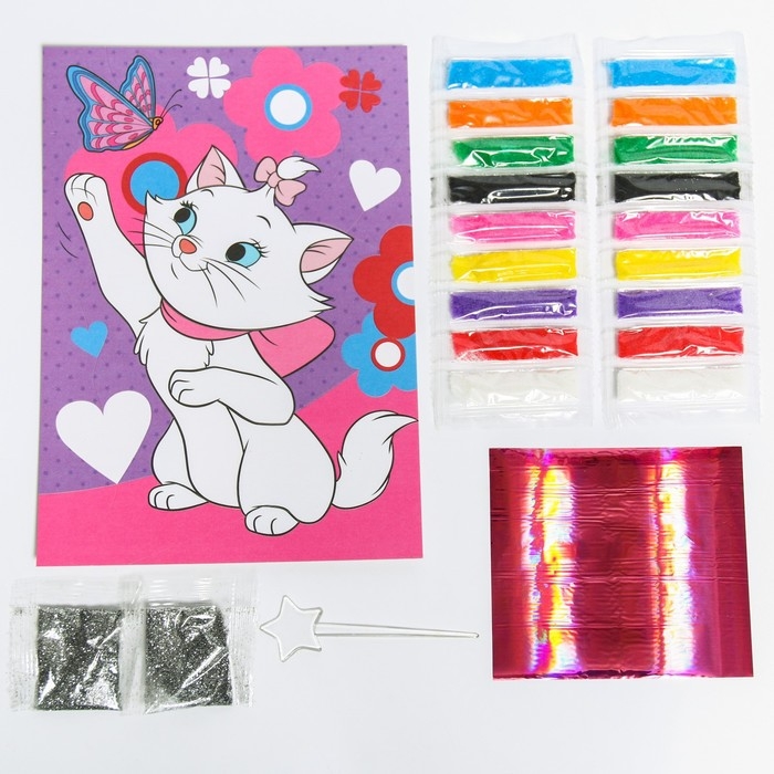 Набор для творчества, фреска Набор для творчества, фреска "Кошечка Мари", Коты аристократы