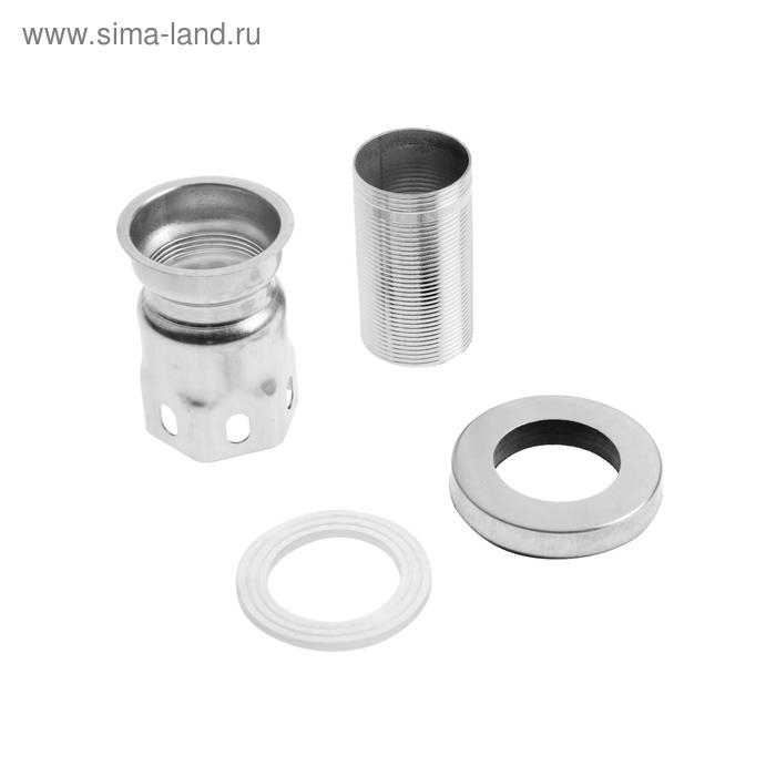 Смеситель для кухни MIRA 6090, однорычажный, высокий излив 18 см, картридж 35 мм, цвет сатин Смеситель для кухни MIRA 6090, однорычажный, высокий излив 18 см, картридж 35 мм, цвет сатин