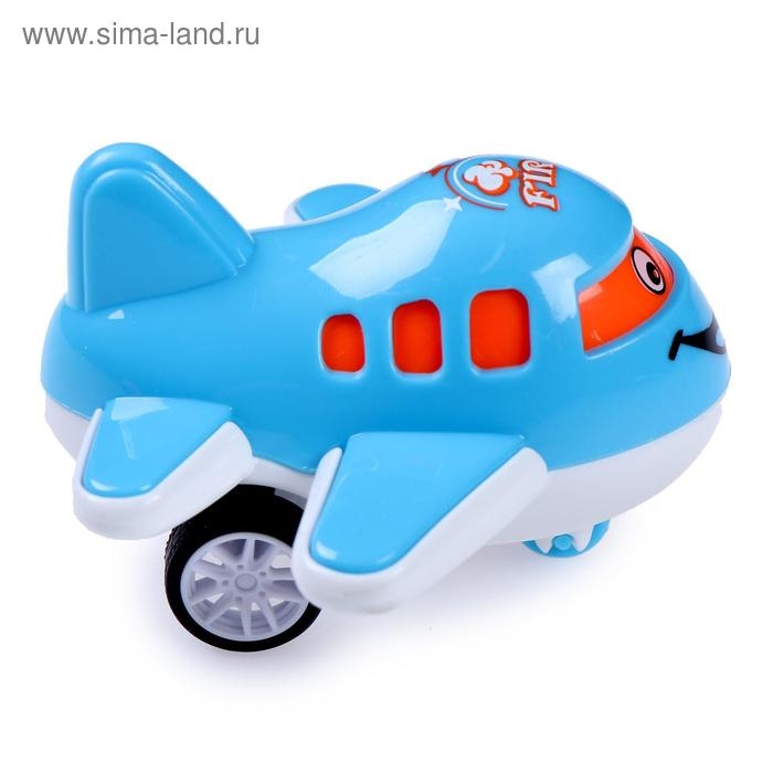 Самолет инерционный «Лайнер с глазками», МИКС Самолет инерционный «Лайнер с глазками», МИКС