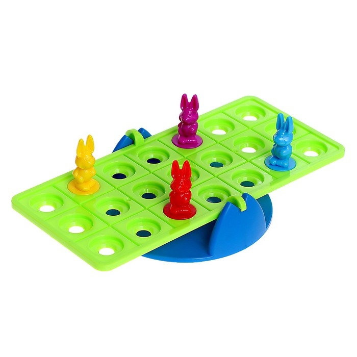 Настольная игра «Кролики в балансе», 1 игрок, 4+