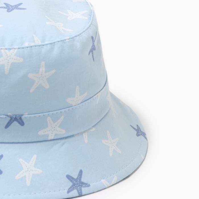 Панама детская MINAKU Панама детская MINAKU "Морская звезда", цвет голубой, р-р 48-49