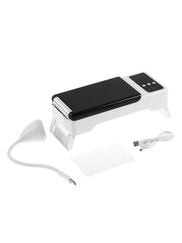 Лампа для гель лака, LED. 24 диода, 72 Вт, от USB, складная, белая Лампа для гель лака, LED. 24 диода, 72 Вт, от USB, складная, белая