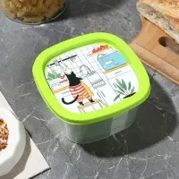 Ланч-боксы «Домашний уют», набор 4 шт.: 230 мл, 500 мл, 900 мл, 1550 мл