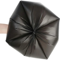 Мешки для мусора ПНД Элементари &nbsp;60л 15мкм 20шт/рул черный 60х80