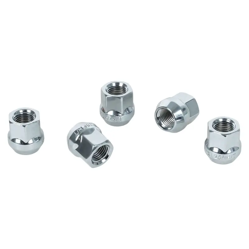 Гайка колесная M12x1,25x21, конус, ключ 17, открытая, хром для а/м Daewoo/Chevrolet