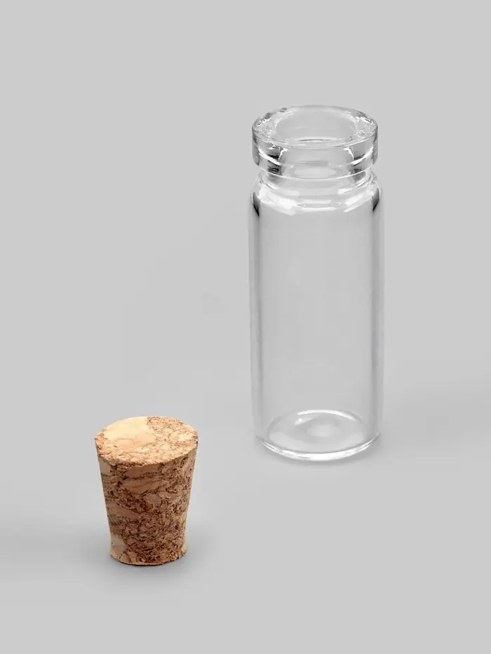 Баночки для хранения бисера, d=1.2&times;3 см, 10 шт.