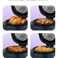 Аэрогриль электрический КТ-2294 - 7 л -1350 Вт