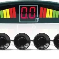 Парктроник PS-124U (4 датчика+коннекторы, цветной светодиодный дисплей с цифровым табло)