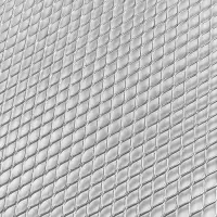 Сетка для защиты радиатора AVS PN-04 (ячейка ромб 7x4мм ) 25х100см серебро