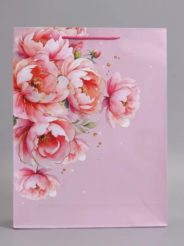 Пакет подарочный "Любовь", ламинированный, 33 х 42,5 х 10 см