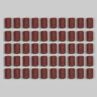 Насадки для педикюра, 50 шт., абразивность 80