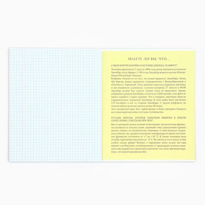 Тетрадь в клетку, предметная, 48 л.,на скрепке, А5 &laquo;Аниме Комикс. История&raquo;